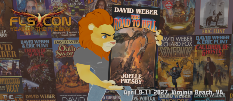 Faust Presenting the Book Road to Hell