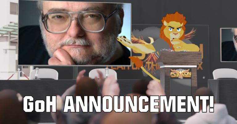 Faust introducing Guest of Honor SM Sterling